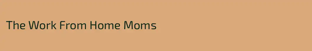 The Work From Home Moms